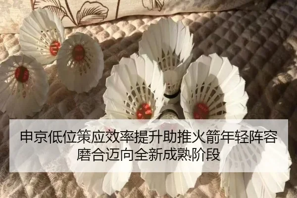 申京低位策应效率提升助推火箭年轻阵容磨合迈向全新成熟阶段